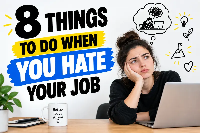8 Things to Do When You Hate Your Job but Can’t Quit
