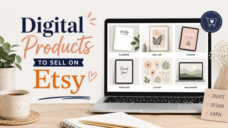 10 Best Digital Products to Sell on Etsy for Beginners