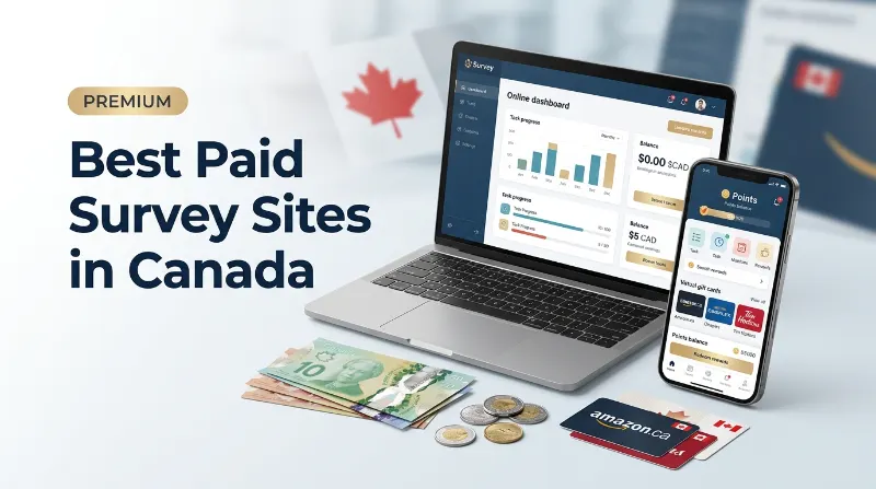 Best Paid Survey Sites in Canada: 15 Legit Ways to Earn Extra Money