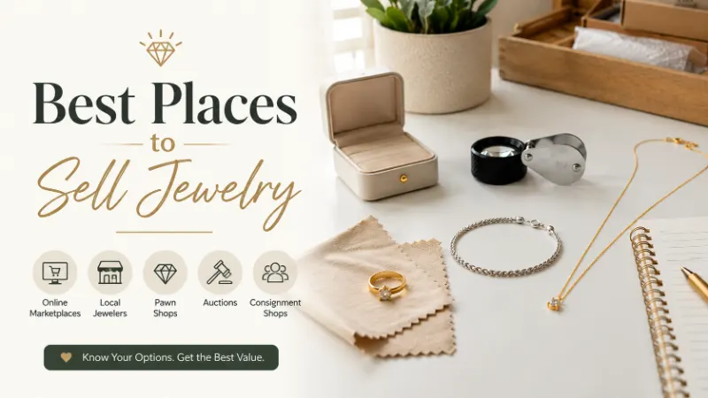 Best Places to Sell Jewelry: 8 Ways to Find the Right Buyer