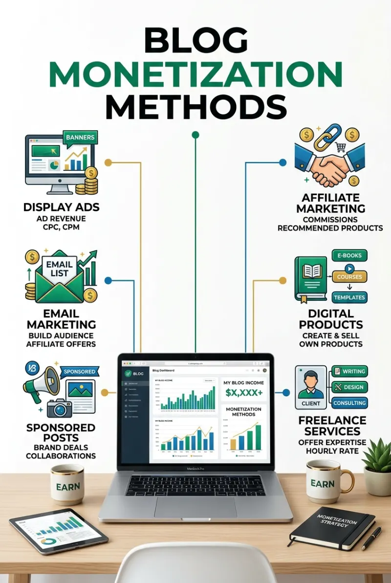 blog monetization methods