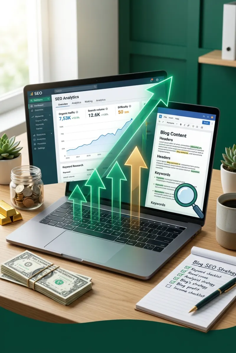 SEO Is a Major Part of Blog Income
