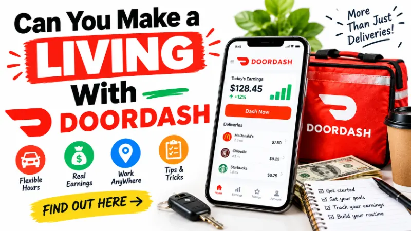 Can You Make a Living With DoorDash? What Drivers Should Know