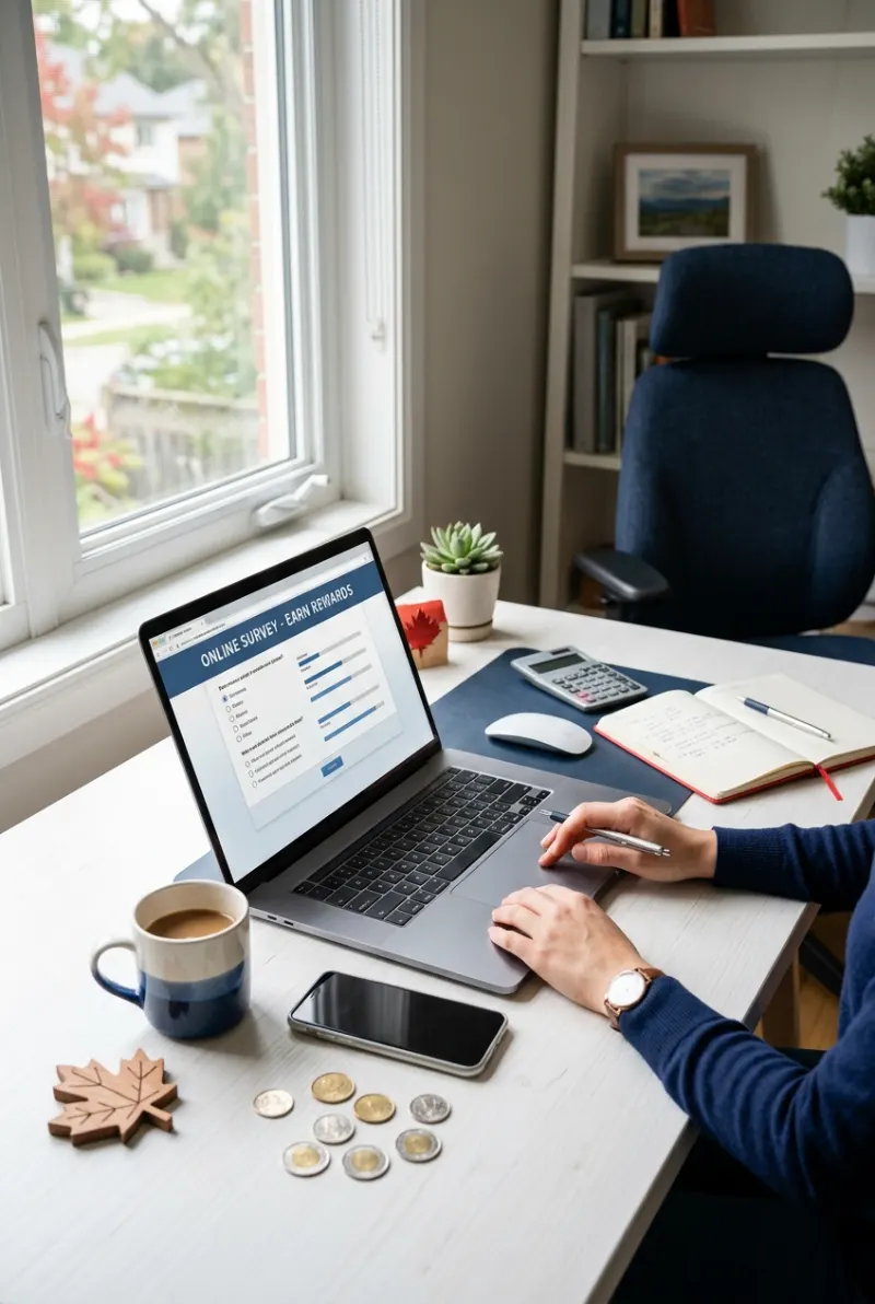 Canadian Online Survey Earnings