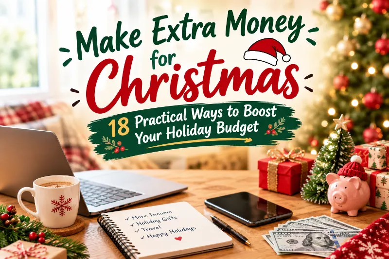 Make Extra Money for Christmas: 18 Practical Ways to Boost Your Holiday Budget