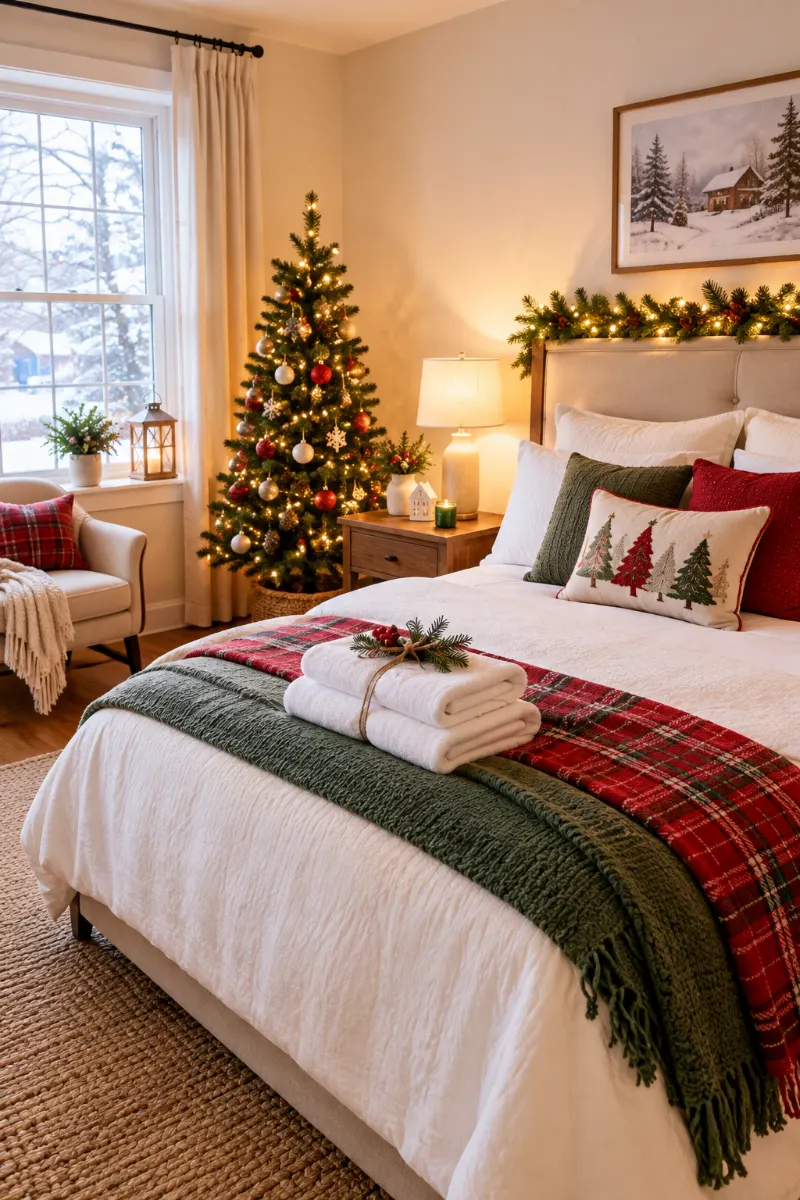 Christmas rental room
