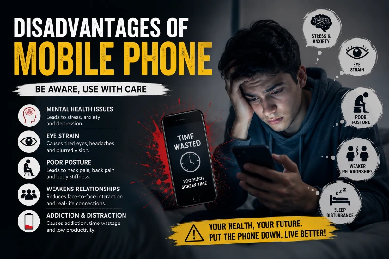 Cons of Mobile Phone