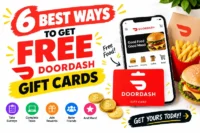 6 Best Ways to Get Free DoorDash Gift Cards (Legit Ways to Save on Food)
