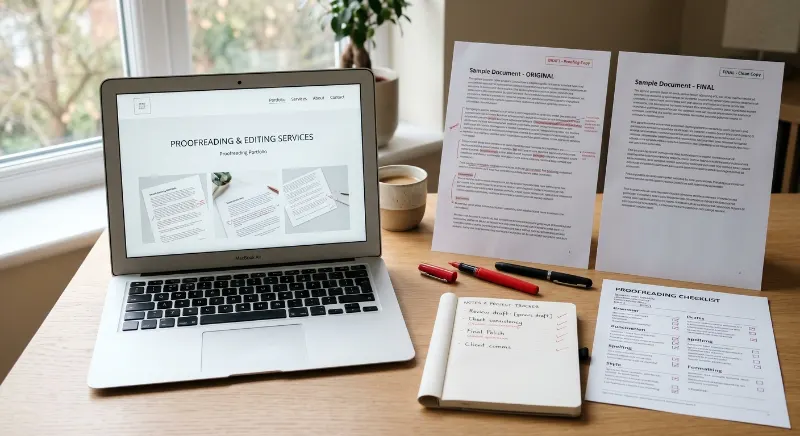 Proofreading Portfolio