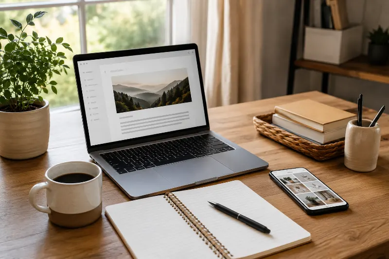 Blogger Workspace