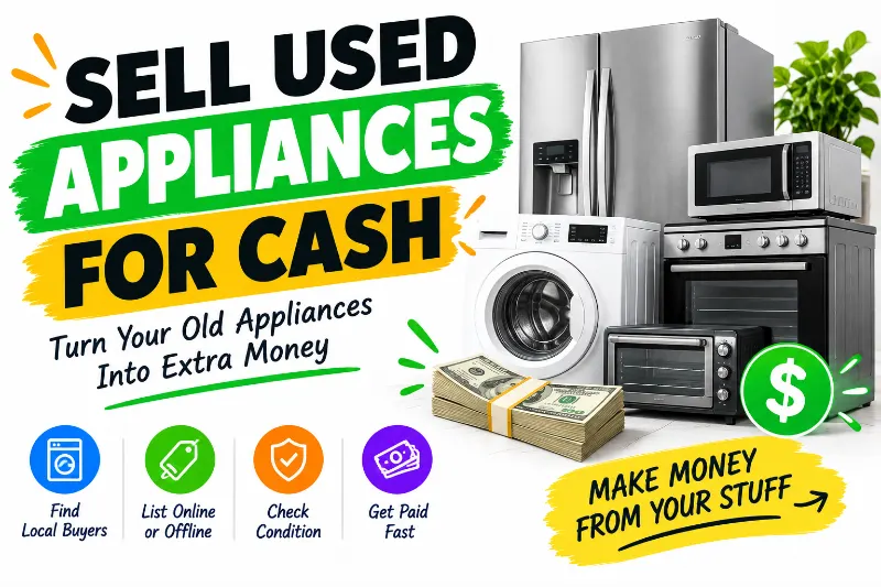 7 Best Places to Sell Used Appliances for Cash